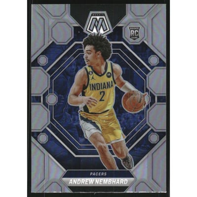 2022-23 Panini Mosaic Silver #228 Andrew Nembhard