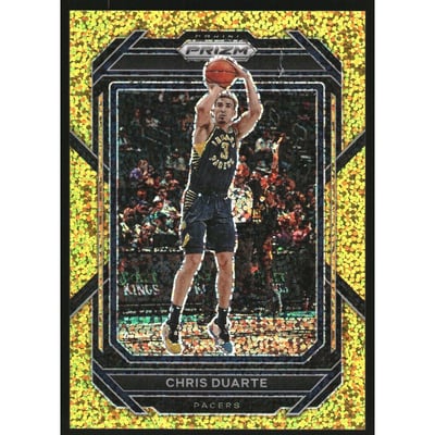 2022-23 Panini Prizm Prizm Gold Sparkle #99 Chris Duarte