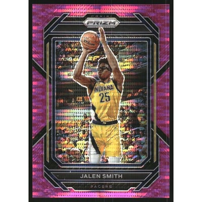2022-23 Panini Prizm Prizms Pink Pulsar #109 Jalen Smith