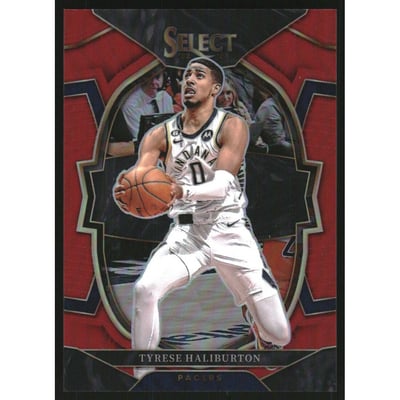 2022-23 Select Prizms Red #20 Tyrese Haliburton