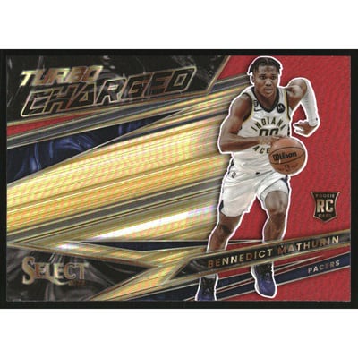 2022-23 Select Turbo Charged Red Prizms #1 Bennedict Mathurin