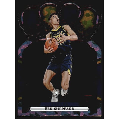 2023-24 Crown Royale Crystal Red #57 Ben Sheppard