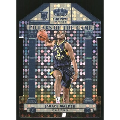 2023-24 Crown Royale Pillars of the Game Blue #8 Jarace Walker