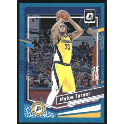 2023-24 Donruss Optic Aqua #178 Myles Turner