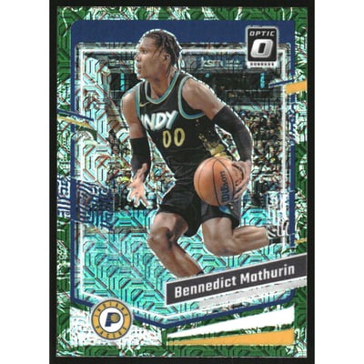 2023-24 Donruss Optic Choice Dragon #122 Bennedict Mathurin
