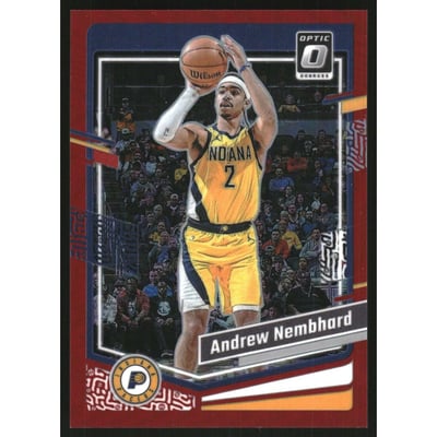 2023-24 Donruss Optic Red #3 Andrew Nembhard