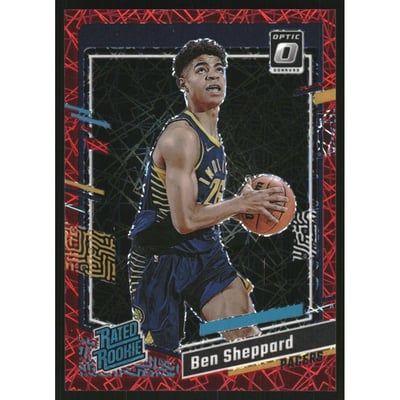2023-24 Donruss Optic Red Velocity #221 Ben Sheppard RR