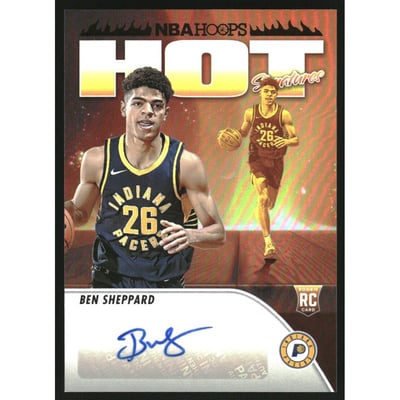 2023-24 Hoops Hot Signatures Rookies #5 Ben Sheppard