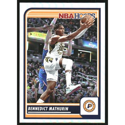2023-24 Hoops Silver #31 Bennedict Mathurin