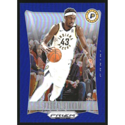 2023-24 Panini Prizm Deca Prizms Blue #231 Pascal Siakam