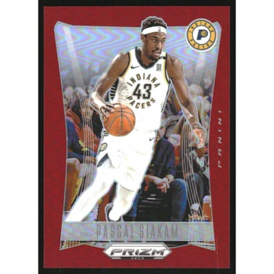 2023-24 Panini Prizm Deca Prizms Red #231 Pascal Siakam