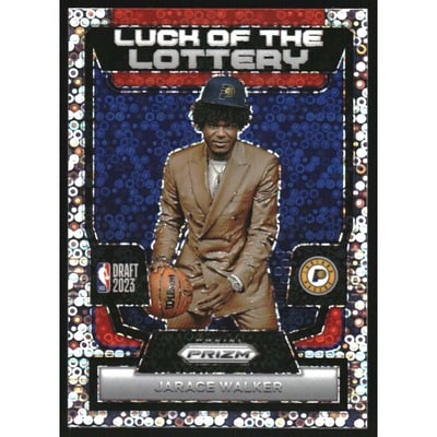 2023-24 Panini Prizm Luck of the Lottery Prizms Fast Break #6 Jarace Walker