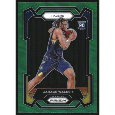 2023-24 Panini Prizm Prizms Green #168 Jarace Walker