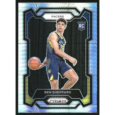 2023-24 Panini Prizm Prizms Hyper #172 Ben Sheppard
