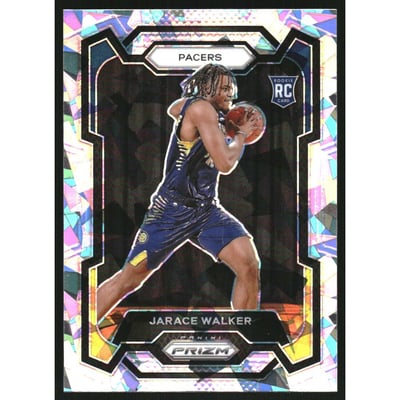 2023-24 Panini Prizm Prizms Ice #168 Jarace Walker