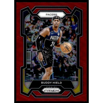 2023-24 Panini Prizm Prizms Red #77 Buddy Hield