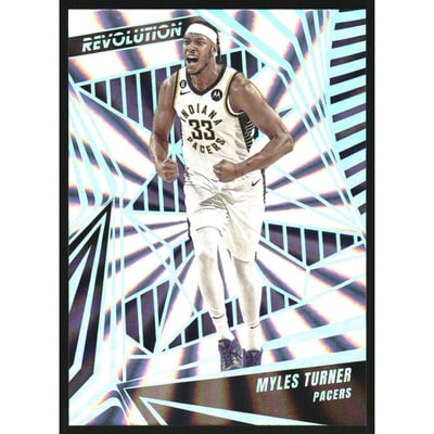 2023-24 Panini Revolution Sunburst #91 Myles Turner