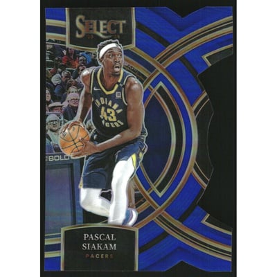 2023-24 Select Prizms Blue Die-Cut #193 Pascal Siakam