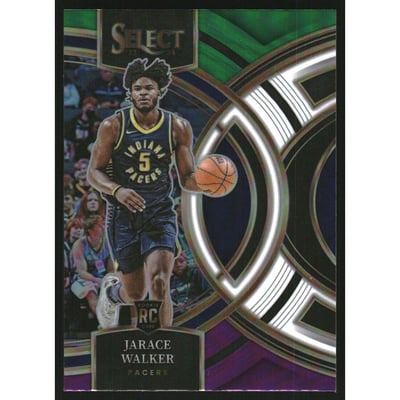 2023-24 Select Prizms Green White Purple #133 Jarace Walker