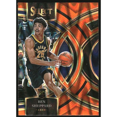 2023-24 Select Prizms Orange Tectonic #105 Ben Sheppard