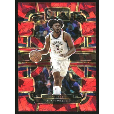 2023-24 Select Prizms Red Cracked Ice #86 Jarace Walker