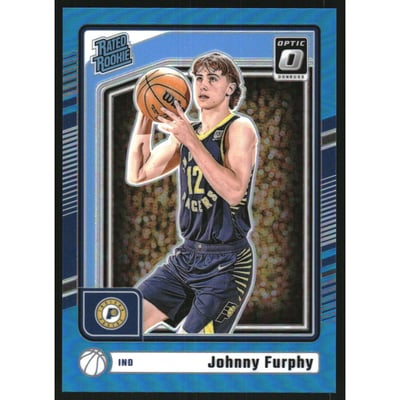 2024-25 Donruss Optic Aqua #261 Johnny Furphy RR