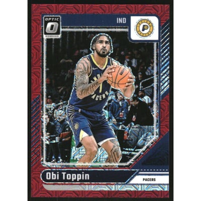 2024-25 Donruss Optic Choice Red #149 Obi Toppin