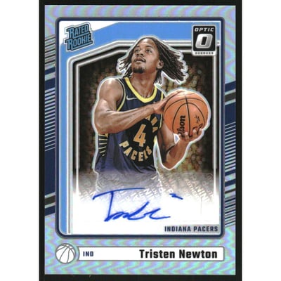 2024-25 Donruss Optic Holo #340 Tristen Newton RR AU