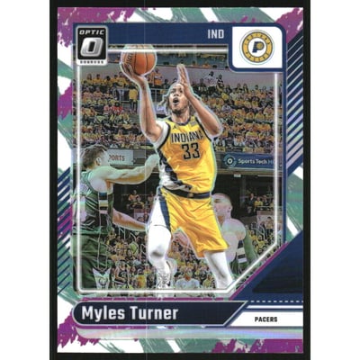 2024-25 Donruss Optic Jazz #111 Myles Turner