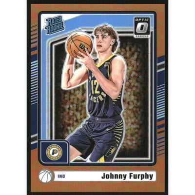 2024-25 Donruss Optic Orange #261 Johnny Furphy RR