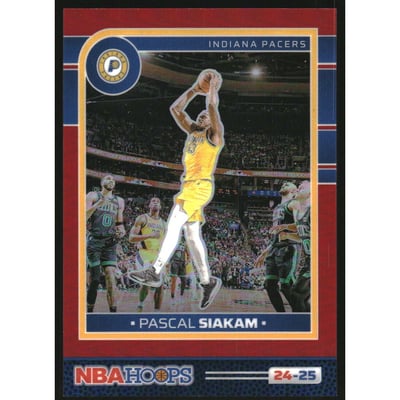 2024-25 Hoops Premium Prizms Red #71 Pascal Siakam