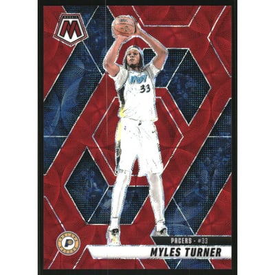 2024-25 Panini Mosaic Mosaic International Red #153 Myles Turner