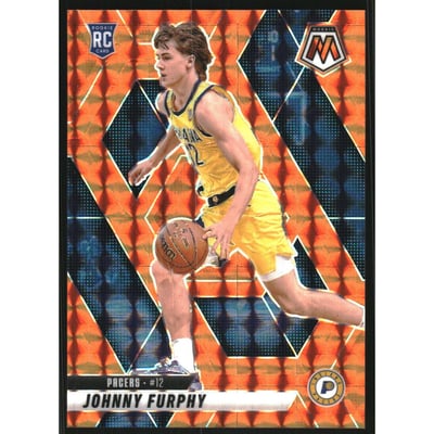 2024-25 Panini Mosaic Mosaic Orange #202 Johnny Furphy