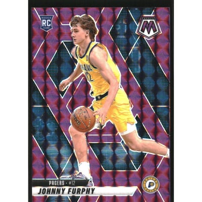 2024-25 Panini Mosaic Mosaic Purple #206 Bub Carrington