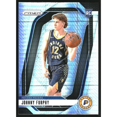 2024-25 Panini Prizm Prizms Hyper #237 Johnny Furphy