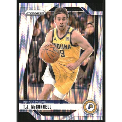 2024-25 Panini Prizm Prizms Skewed #191 T.J. McConnell