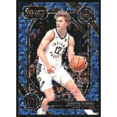 2024-25 Select Light Blue Disco Prizms #297 Johnny Furphy