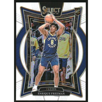 2024-25 Select White Prizms #80 Enrique Freeman