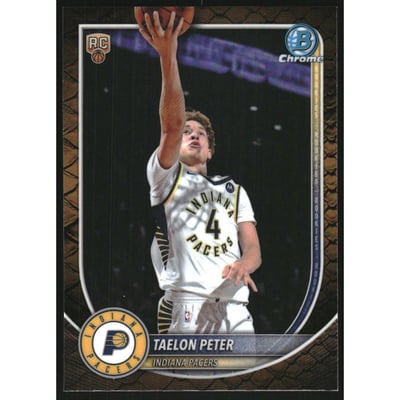 2025-26 Bowman Chrome Reptilian Refractors #BCV50 Taelon Peter