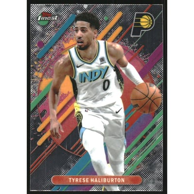2025-26 Finest #240 Tyrese Haliburton R