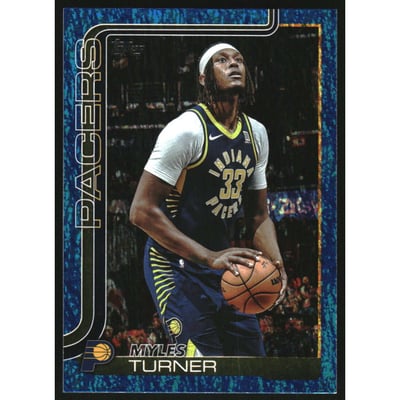 2025-26 Topps Blue Holo Foil #49 Myles Turner