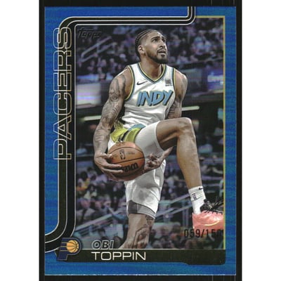 2025-26 Topps Blue Rainbow #51 Obi Toppin