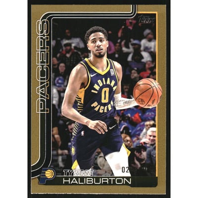 2025-26 Topps Gold #47 Tyrese Haliburton