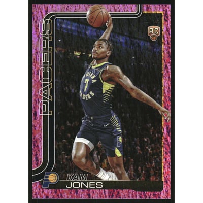 2025-26 Topps Pink Holo Foil #239 Kam Jones