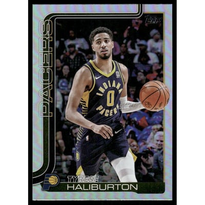 2025-26 Topps Rainbow Foilboard #47 Tyrese Haliburton