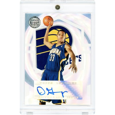 Danny Granger Indiana Pacers Autographed 2005-06 Topps First Row Signature Swish #SS-DG #111/190 Card
