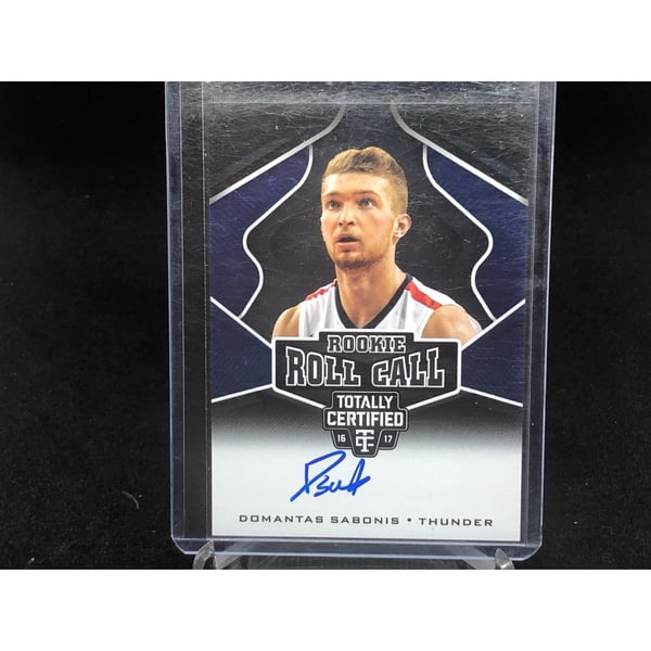 Domantas Sabonis 2016-17 Totally Certified Rookie Roll Call On 