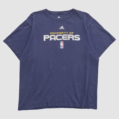 Indiana Pacers Adidas 2010s T-shirt - Navy - M by Fanatics Real Vintage