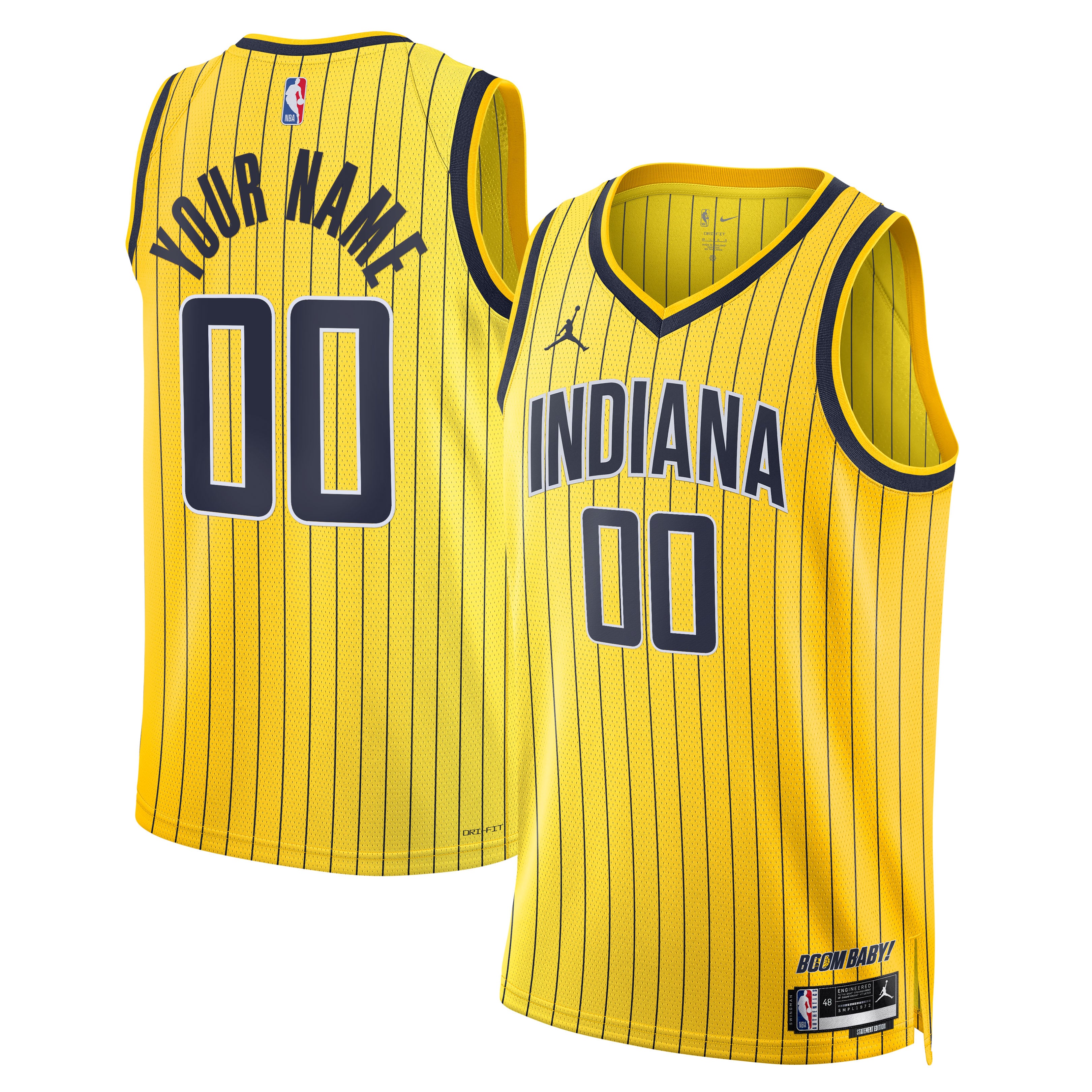 Indiana Pacers Jordan Brand Replica Statement Edition Swingman Jersey ...