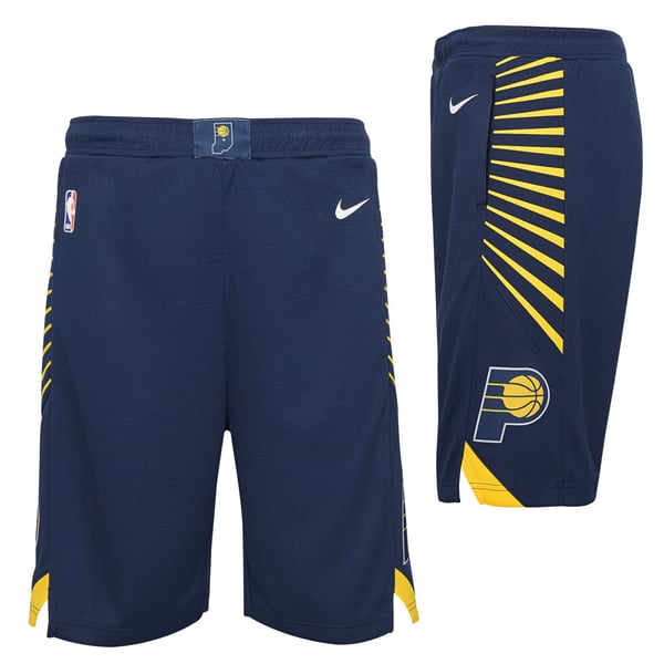 Shorts Jaunes Indiana Pacers 2002-03 - Taille 40 - Authentique Match Porté !